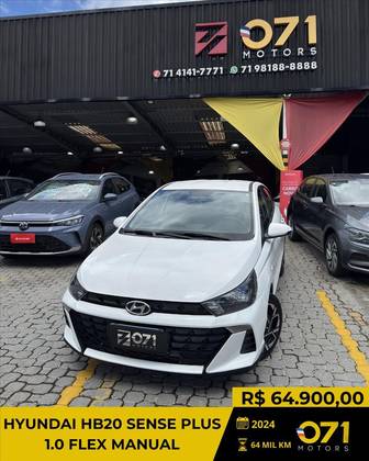 HYUNDAI HB20 1.0 12V FLEX SENSE MANUAL HYUNDAI HB20 1.0 12V FLEX SENSE MANUAL